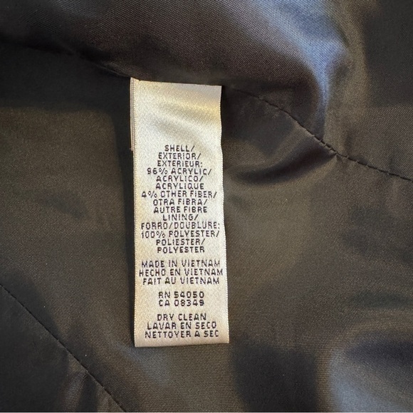 Suit Studio Sz 8 tweed Blazer/skirt set Collared Black White Womens Workwear - Picture 4 of 11